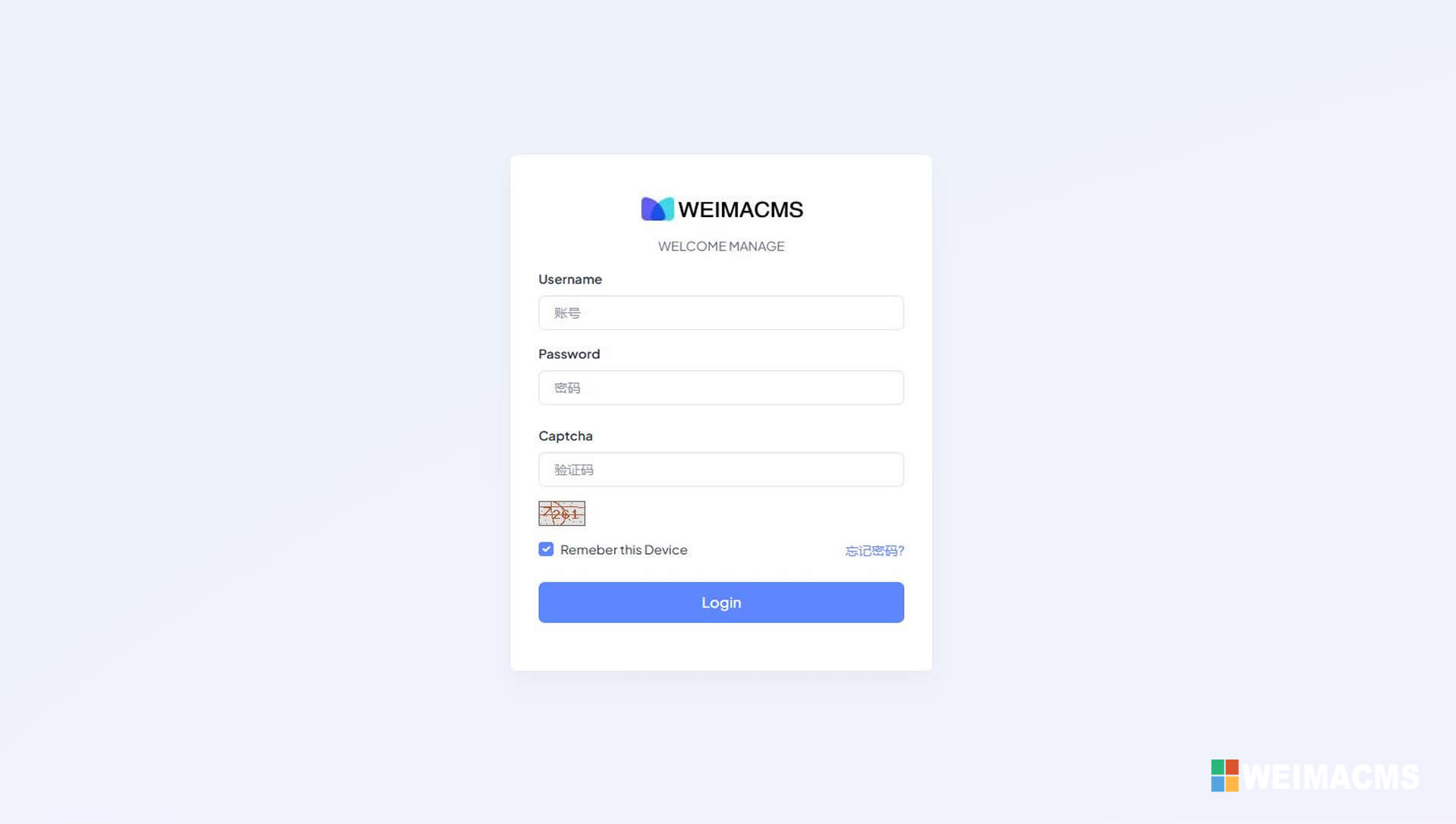 「极简云登」（Minimal Cloud Login）系统登陆单页模板